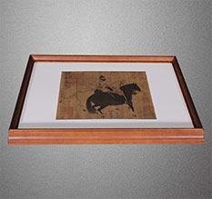 雷州书画装裱配框服务案例